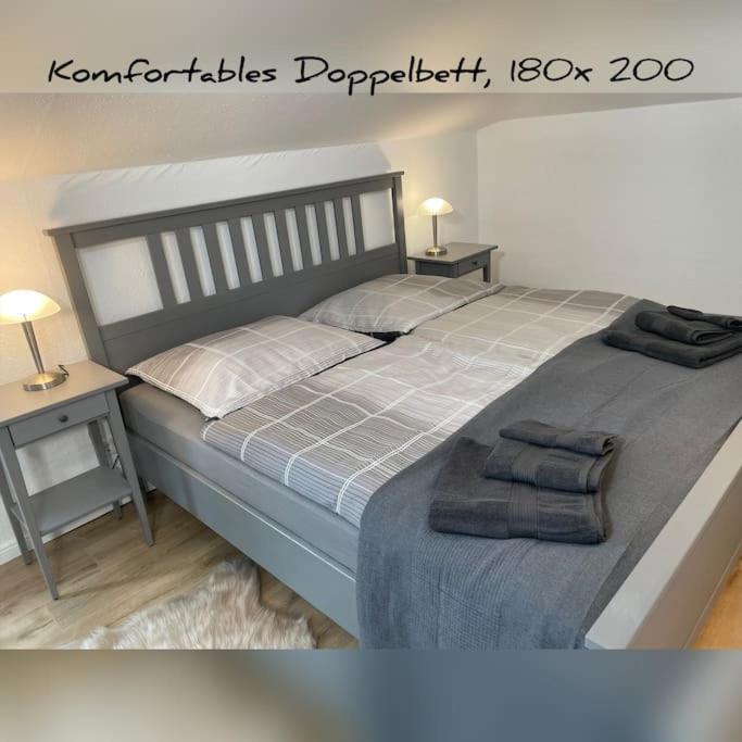 Modernes Apartment I In Oldenburg Buitenkant foto